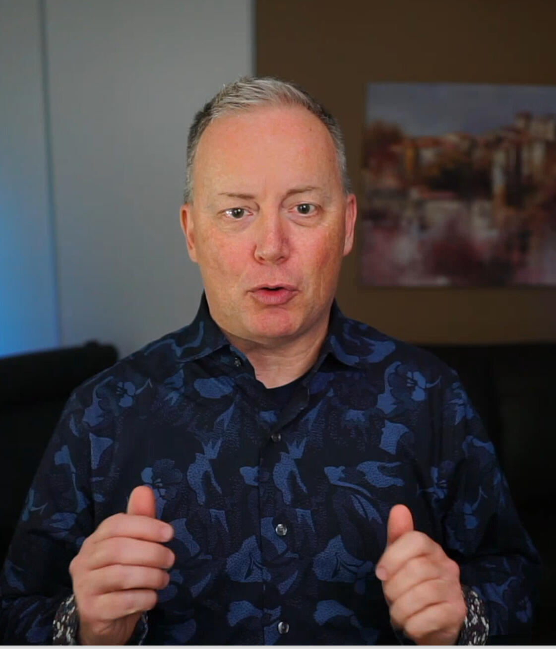 Floyd Kelly explaining neuroscience and evidence-based therapy skills for clients in Ontario, including ACT, DBT, EFT and CBT